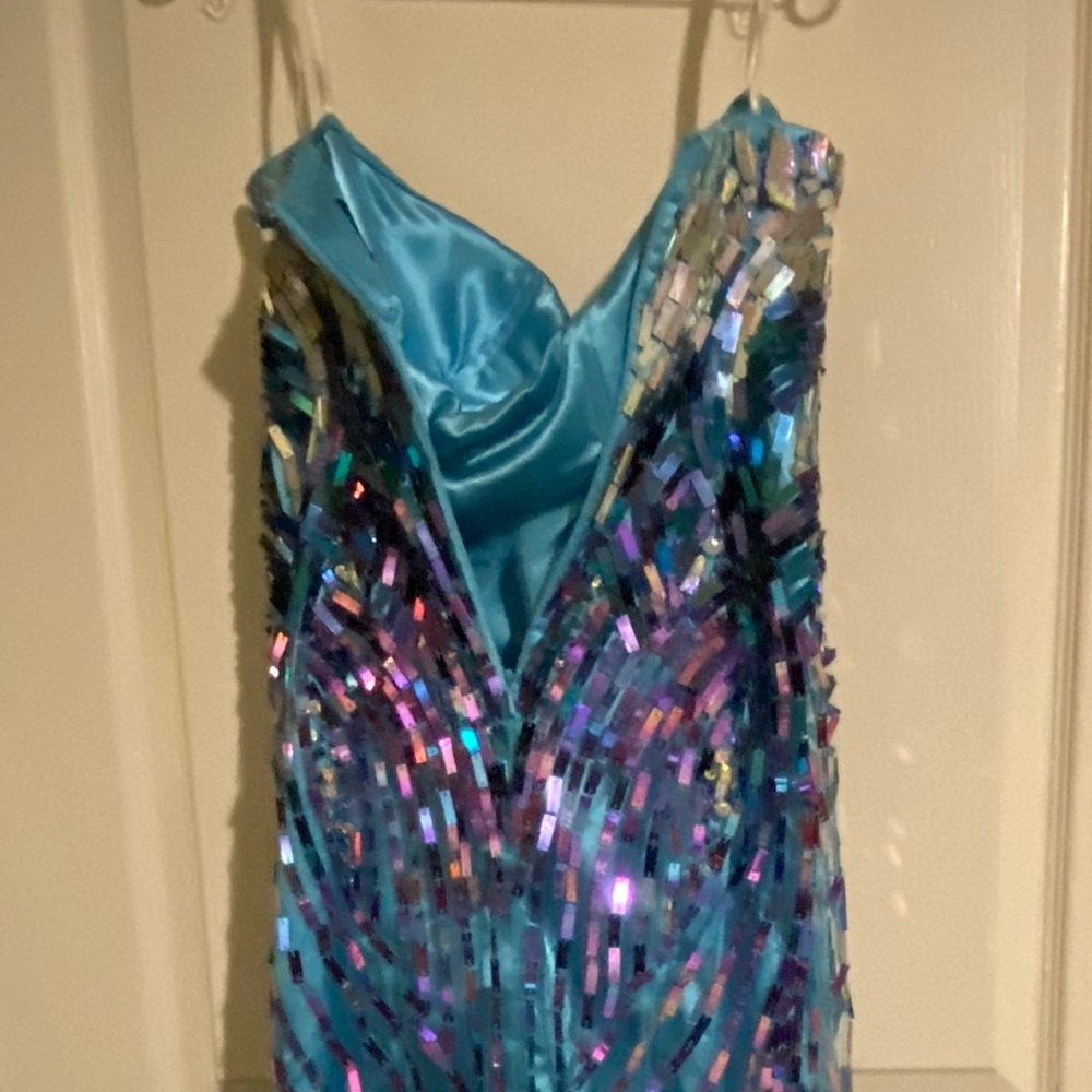Strapless Prom Dress - Picture 3 of 7